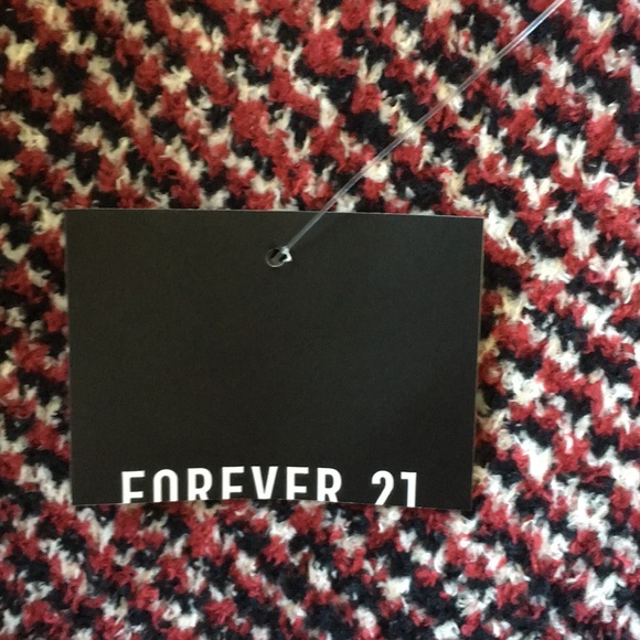 NEW Forever 21 Warm Plaid Sweater - Picture 6 of 8